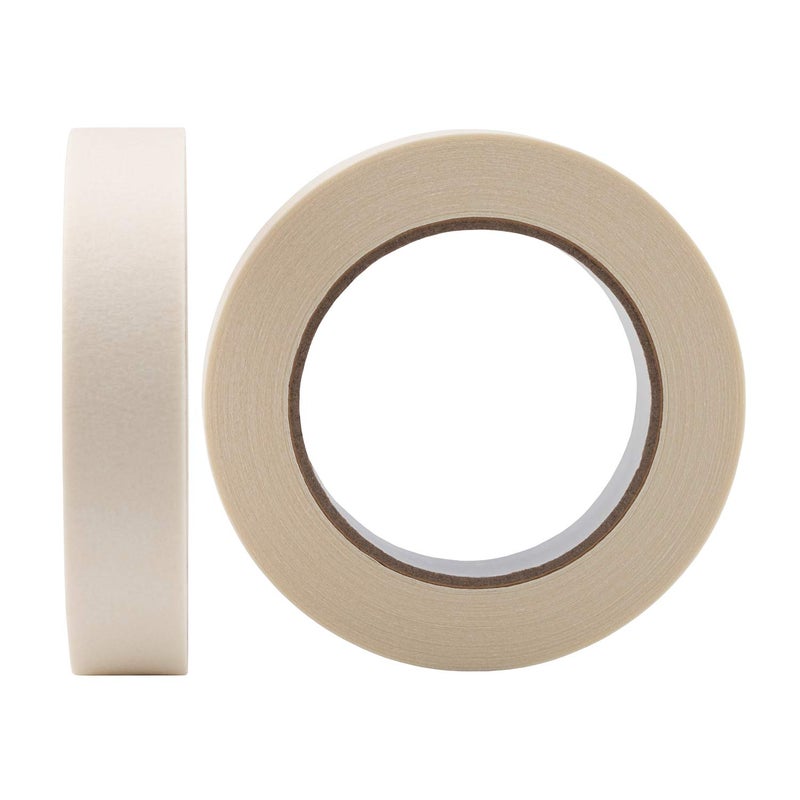 Lichamp Masking Tape 1 inch, 10 Pack General Purpose Masking Tape Bulk Multipack for Basic Use, 1 inch x 55 Yards x 10 Rolls (550 Total Yards) - Image 4